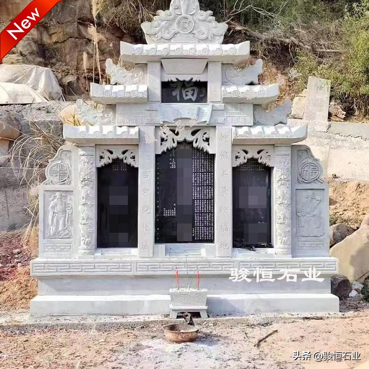 中式装修木料雕刻材料_农村墓碑材质选择_尺寸设计风水