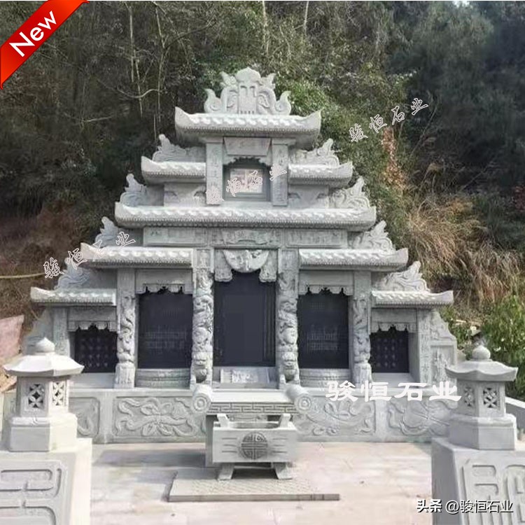 中式装修木料雕刻材料_农村墓碑材质选择_尺寸设计风水