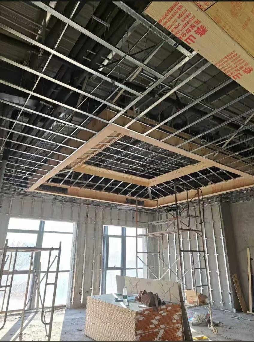 龙骨隔断墙怎么安装_办公室装修工艺流程_办公室隐蔽工程施工要点
