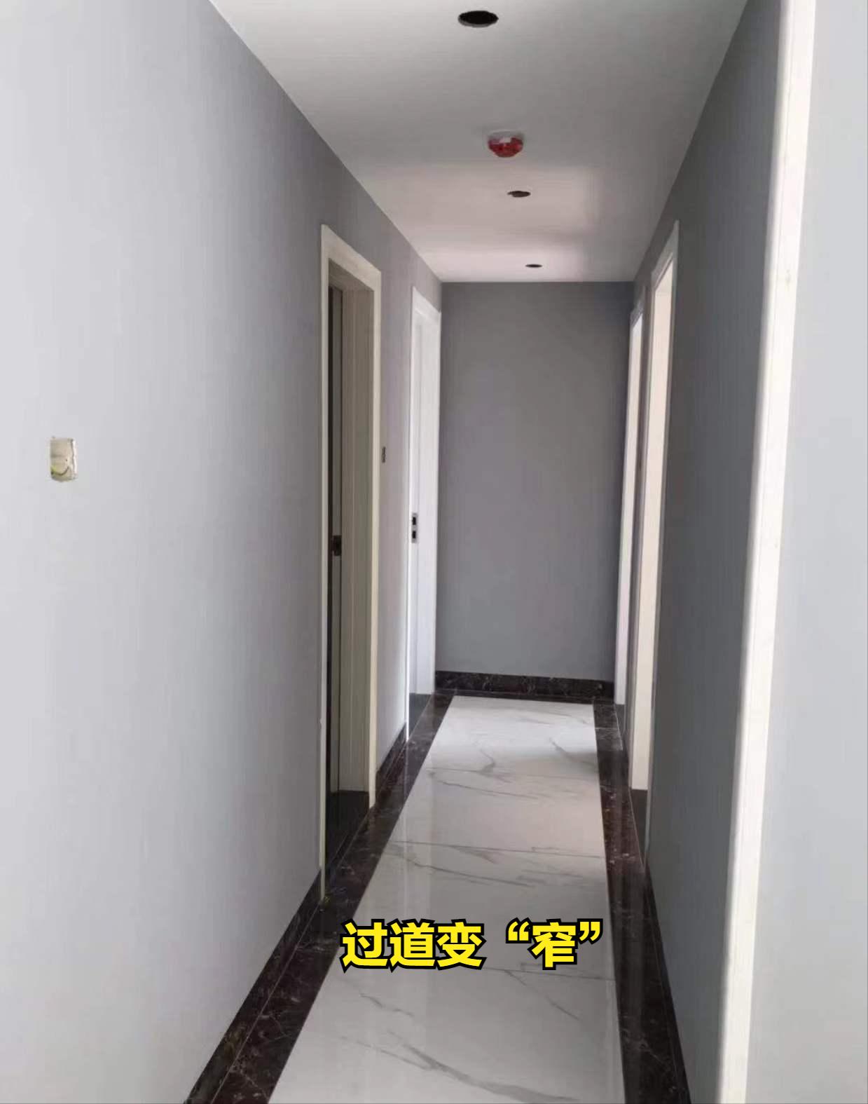 过道装修设计_1.2米走廊用多大波导线_不装波导线过道美观